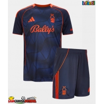 Camisa de Futebol Nottingham Forest Morgan Gibbs-White #10 Equipamento Alternativo Infantil 2025-26 Manga Curta (+ Calças curtas)